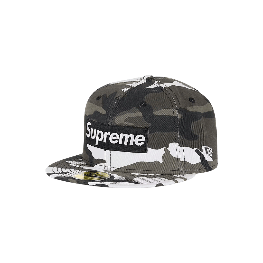 Supreme Shop Box Logo New Era 59Fifty Fitted Hat "Snow Camo"