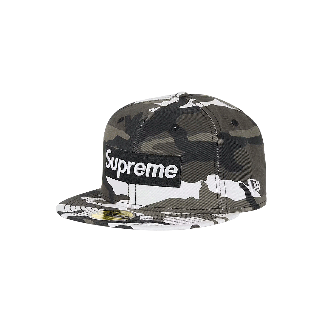 Supreme Shop Box Logo New Era 59Fifty Fitted Hat "Snow Camo"