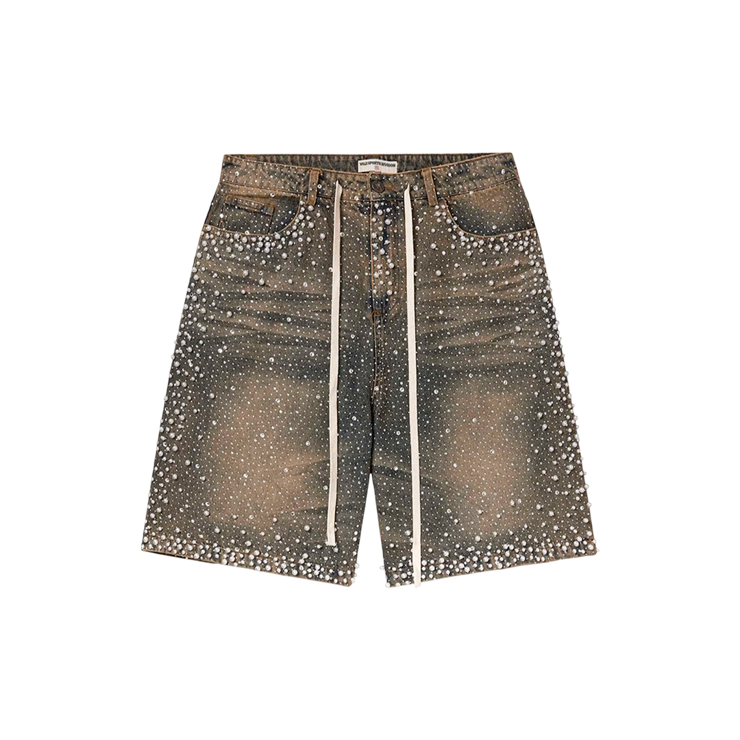 Valley Dreams Rainstorm Jorts Mid Wash