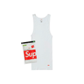 Supreme®/Hanes® Tagless Tank Tops White (3 Pack)