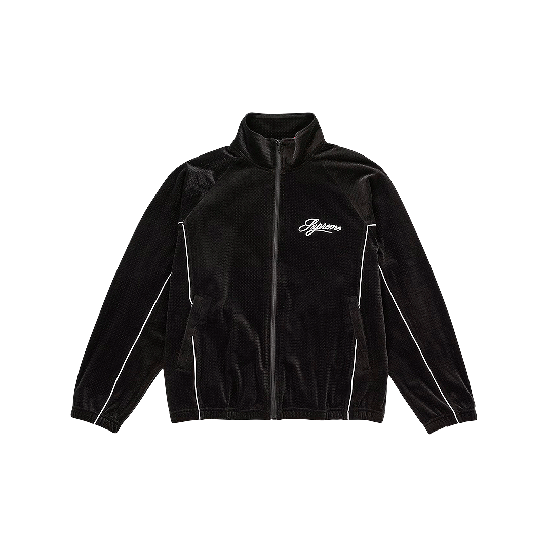 Supreme Velour Mesh Track Jacket