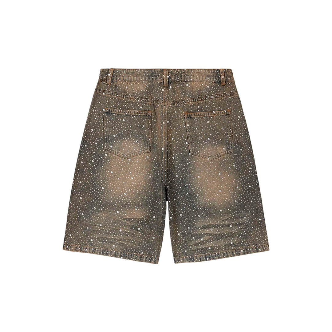 Valley Dreams Rainstorm Jorts Mid Wash