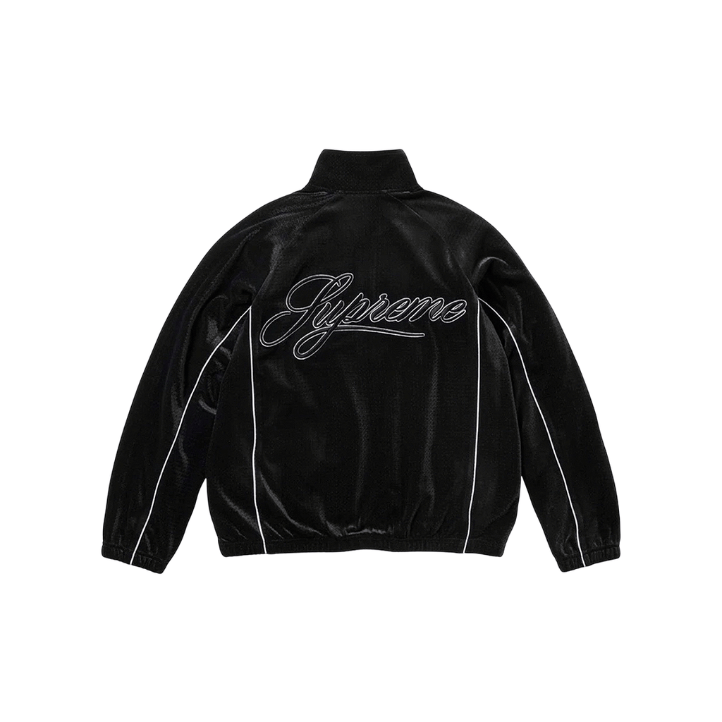 Supreme Velour Mesh Track Jacket