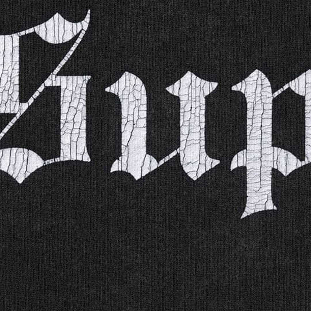 Supreme Washed Old English Hooded Sweatshirt