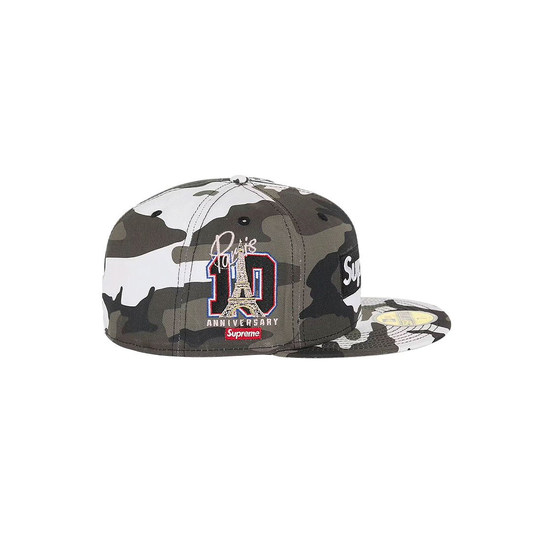Supreme Shop Box Logo New Era 59Fifty Fitted Hat "Snow Camo"