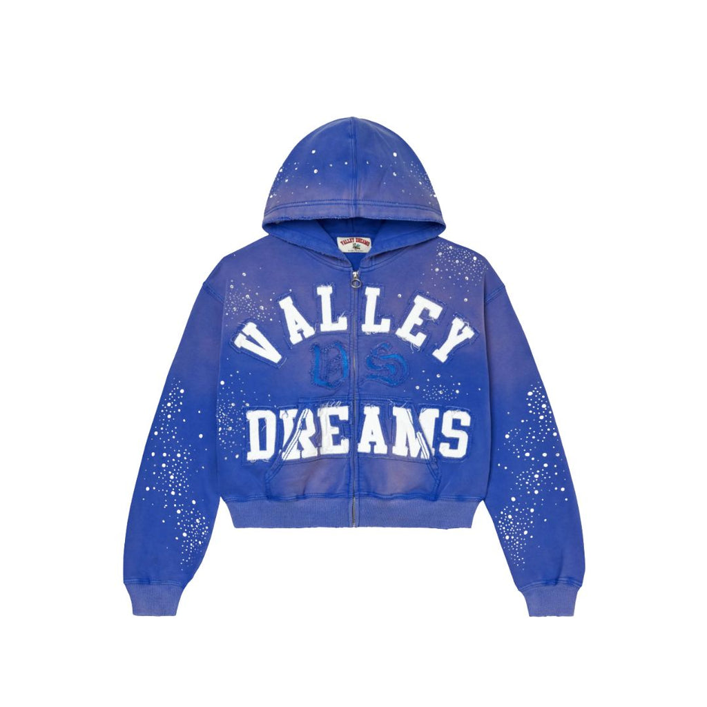 Valley Dreams Classic Zip Up Sapphire