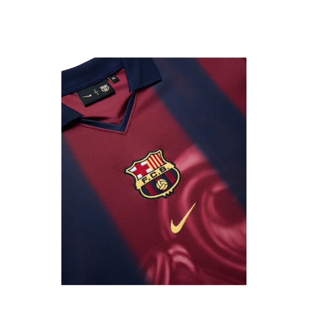 Travis Scott x Nike x FC Barcelona Retro 2000/01 Home Skeleton Jersey Multicolor