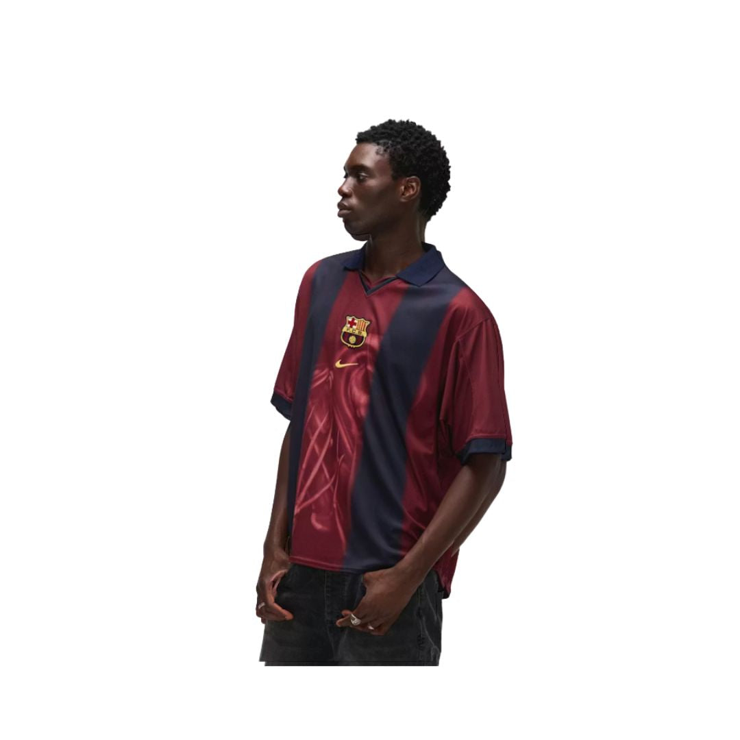Travis Scott x Nike x FC Barcelona Retro 2000/01 Home Skeleton Jersey Multicolor