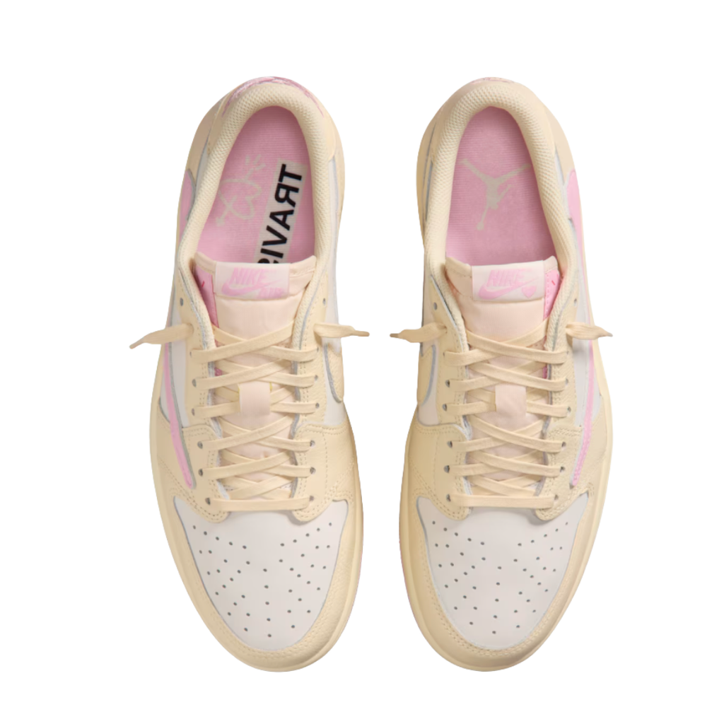 Jordan 1 Retro Low OG SP Travis Scott Shy Pink