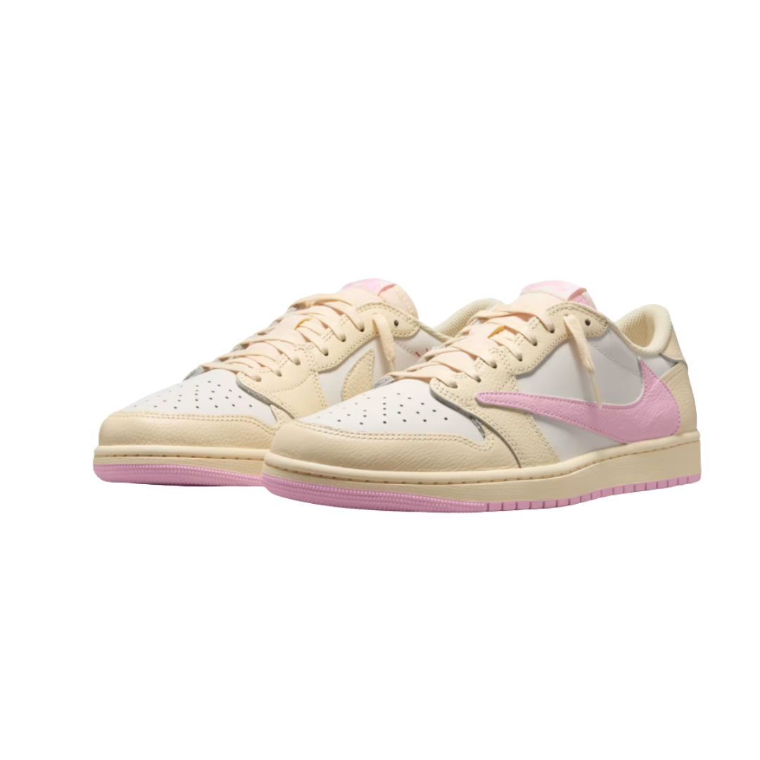 Jordan 1 Retro Low OG SP Travis Scott Shy Pink