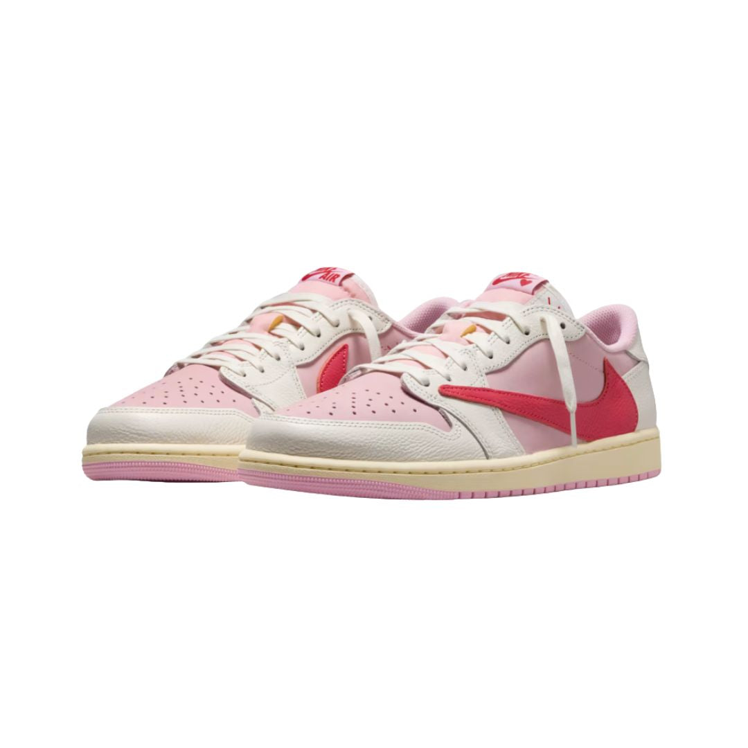 Jordan 1 Retro Low OG SP Travis Scott Sail Tropical Pink