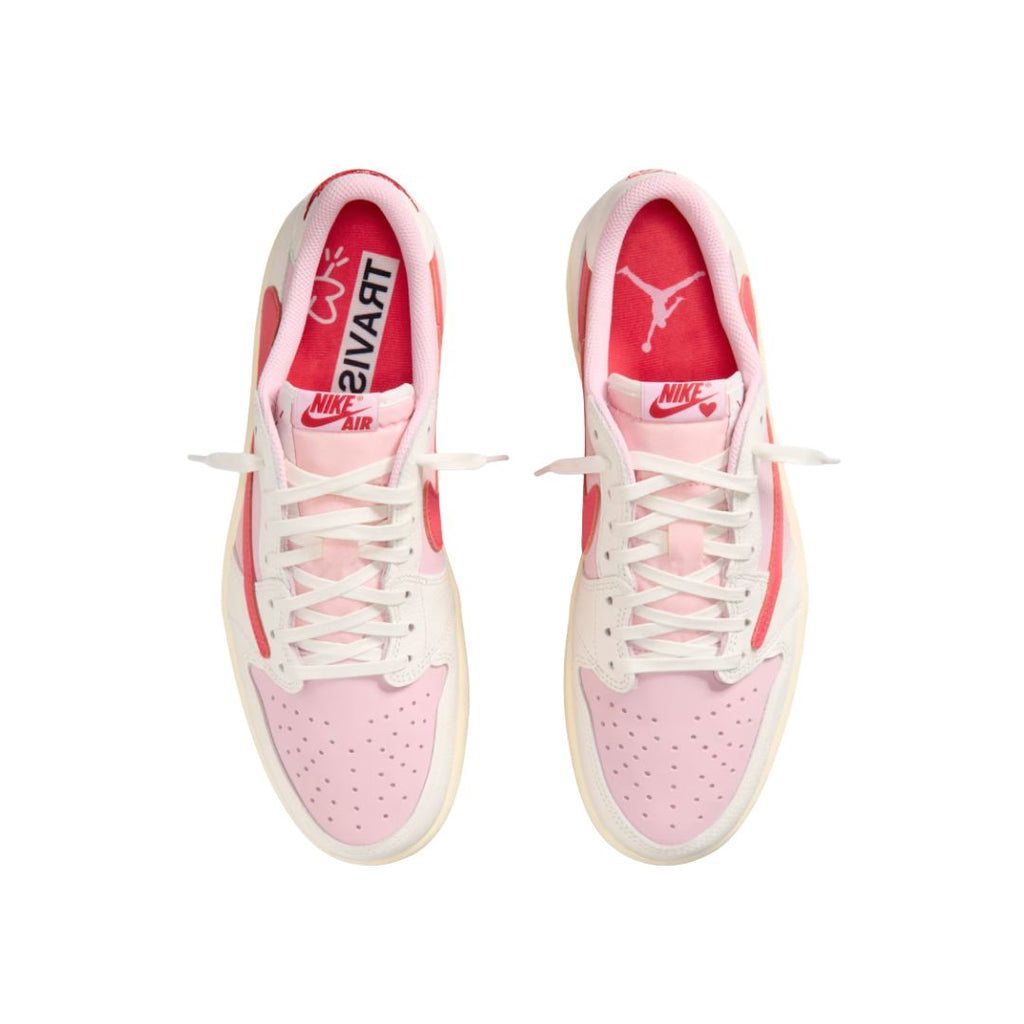 Jordan 1 Retro Low OG SP Travis Scott Sail Tropical Pink