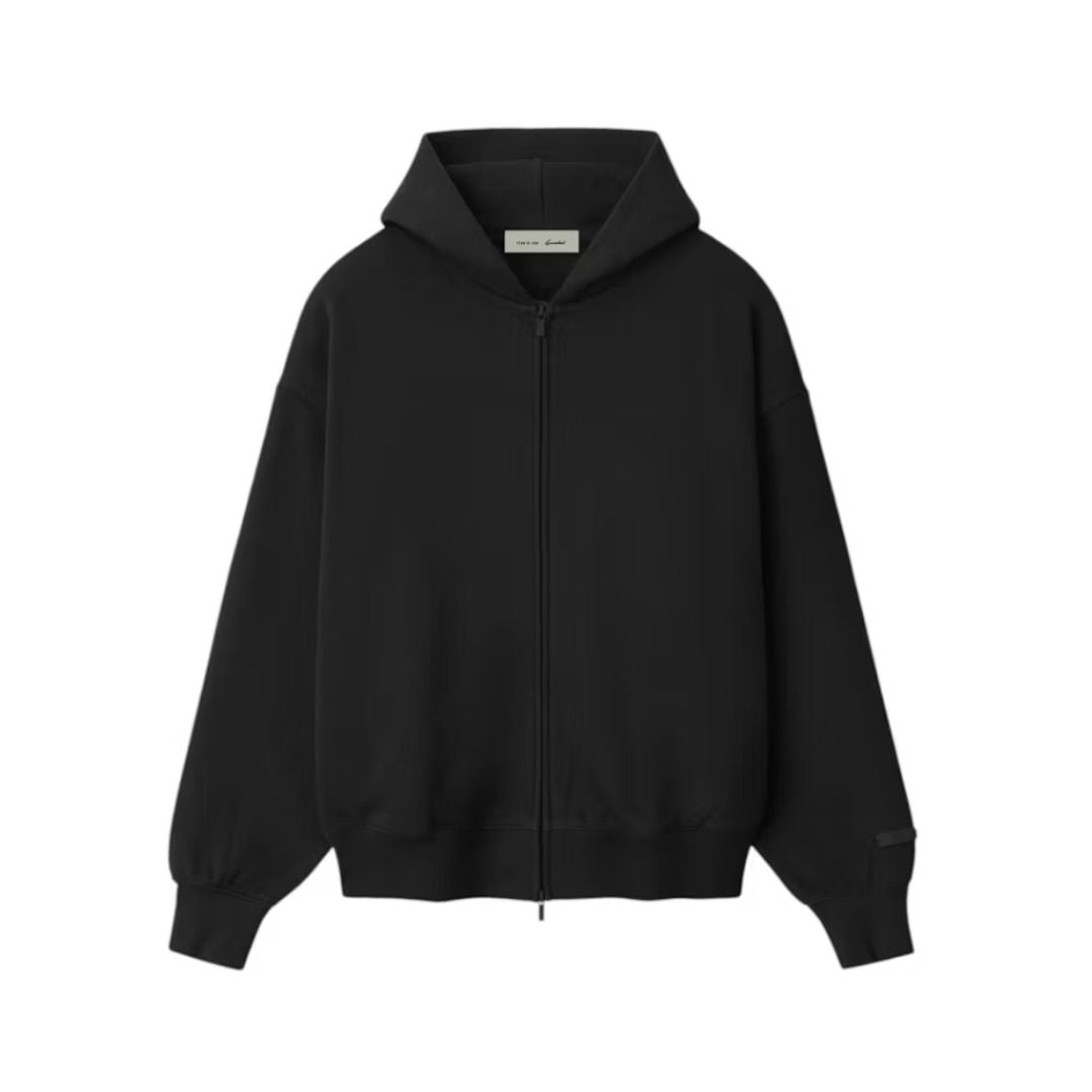 Essentials SS25 Classic Zip-Up Hoodie