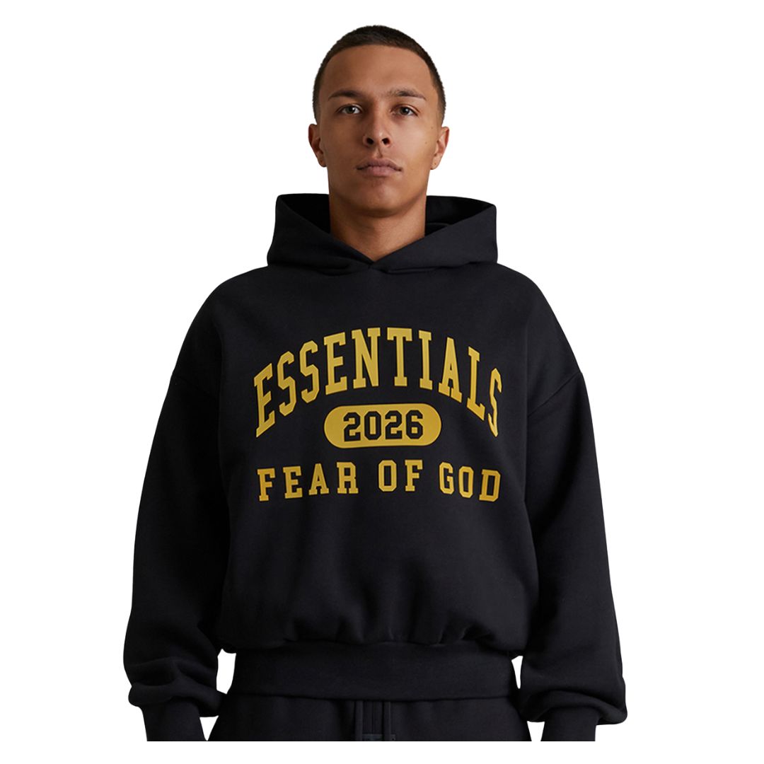 Essentials Fear of God  Vintage Black Classic